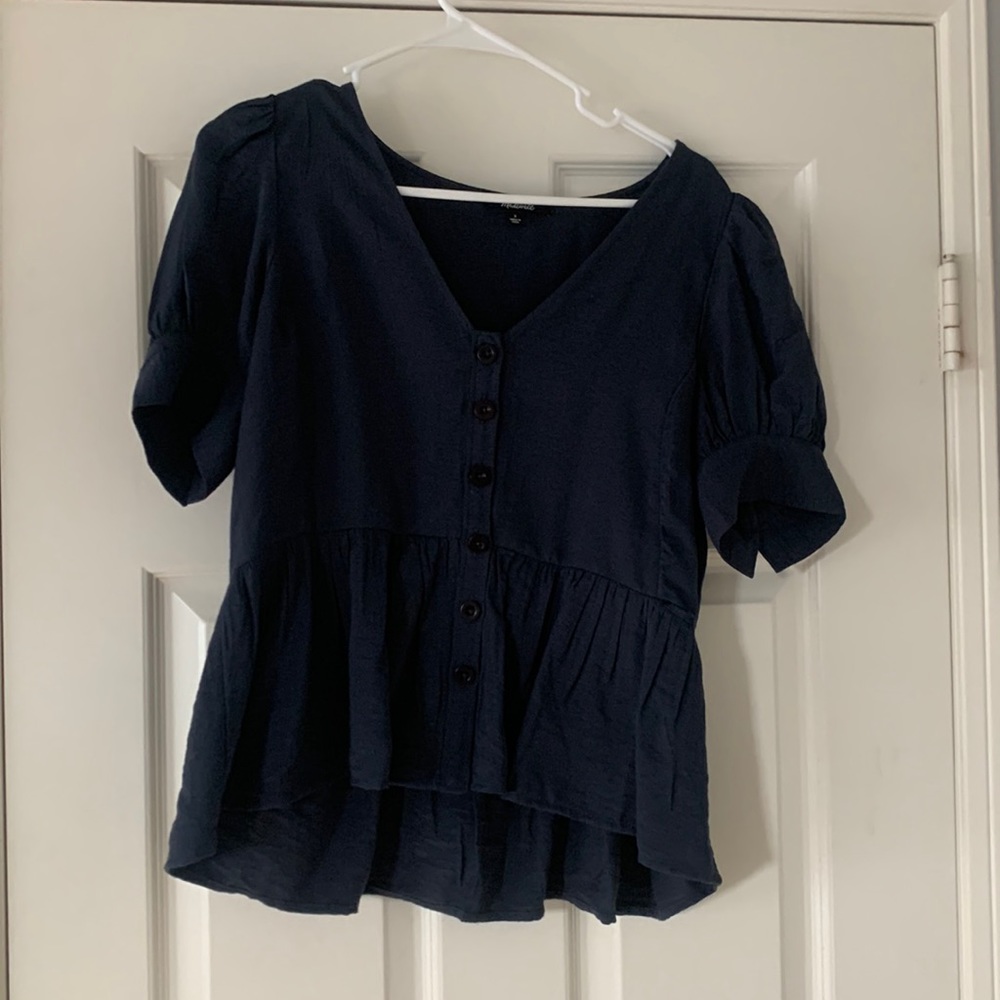 Blue blouse
